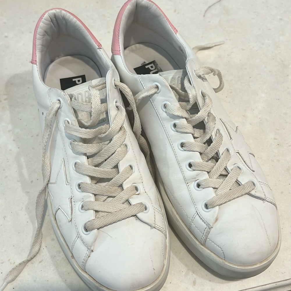 Women’s Golden Goose size 39 White and pink Purestar